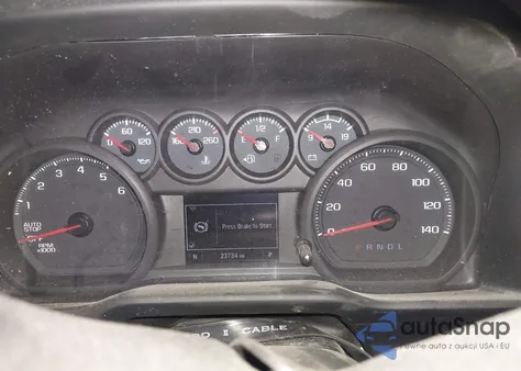 2024 Chevrolet Silverado 1500 4Wd Standard Bed Wt z USA, uszkodzony, nr VIN 1GCRDAEK8RZ215758